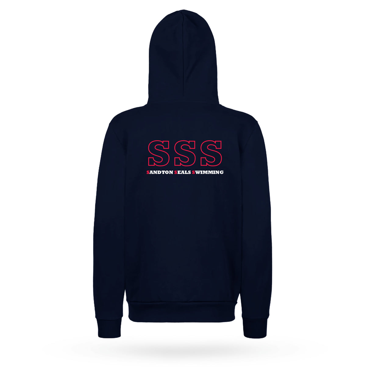 SSS Navy Hooded Sweater with Kangaroo Pockets Kids